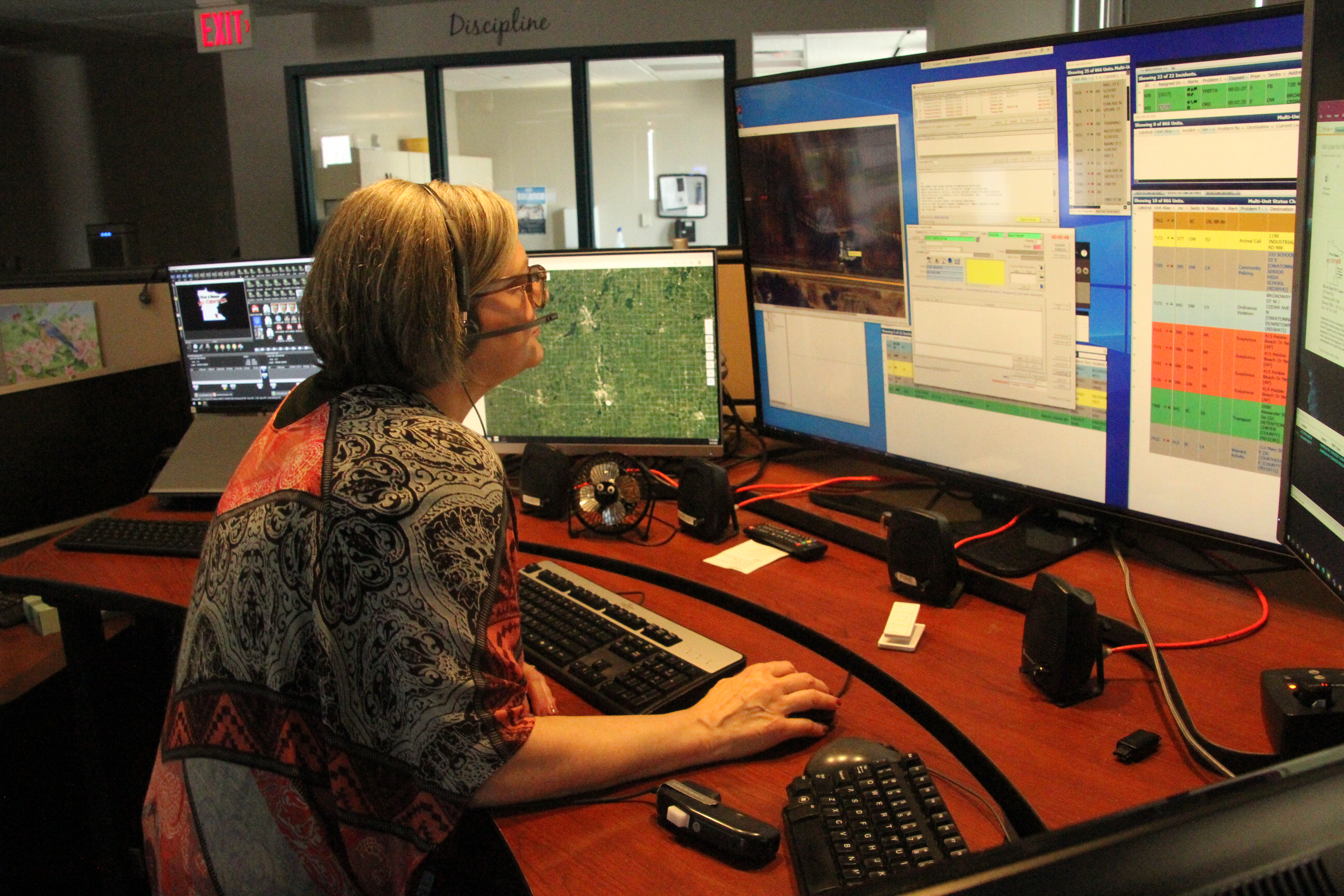 911 center, owatonna, faribault, steele county, move