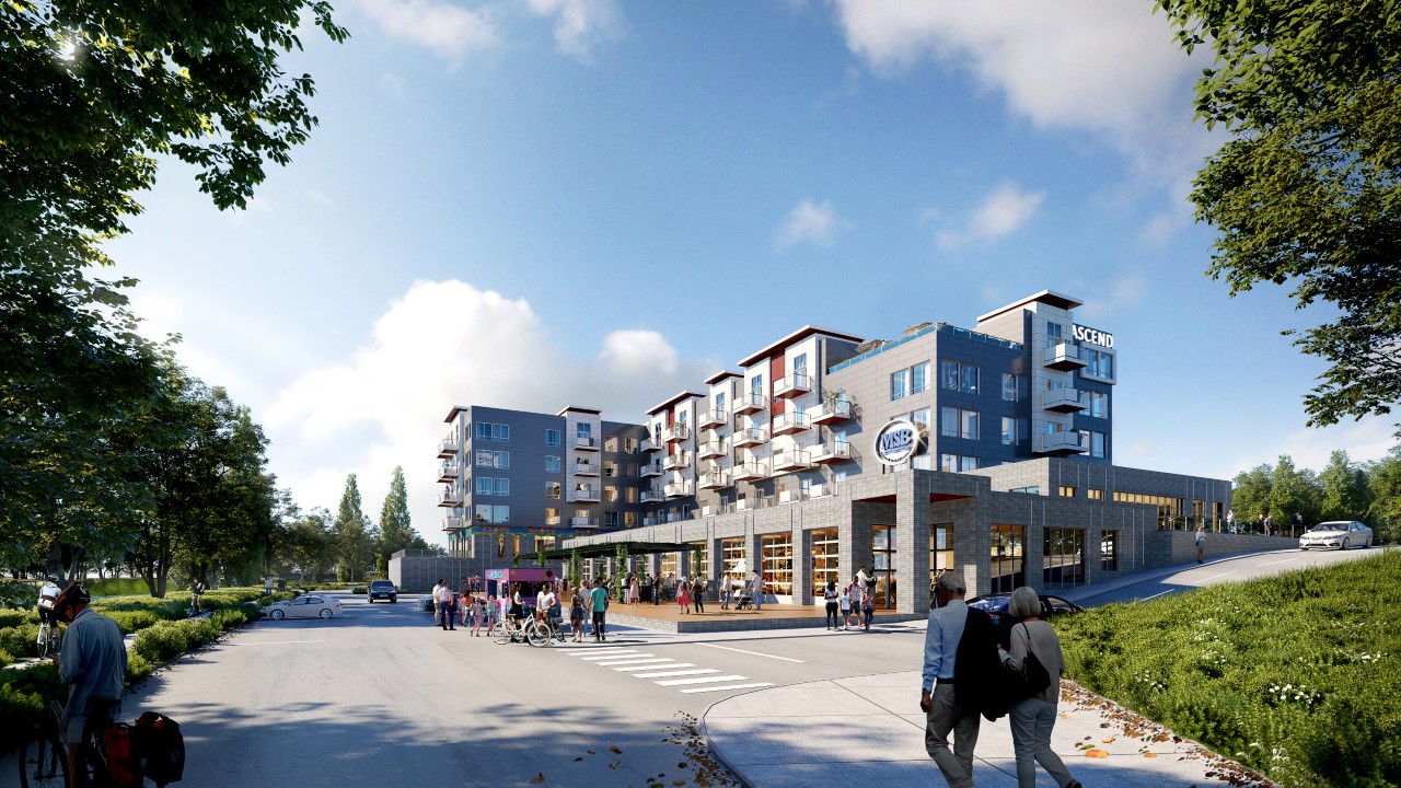 Owatonna, river front development, mineral springs brewery, msb, mohs
