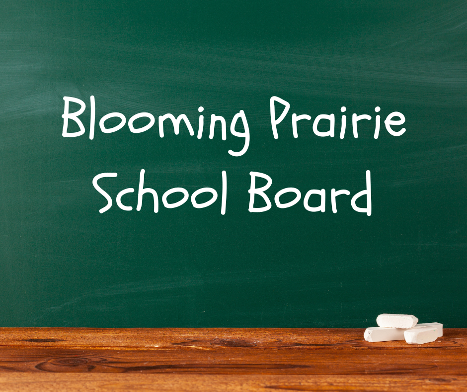 Blooming prairie, school board, mn, steele county times