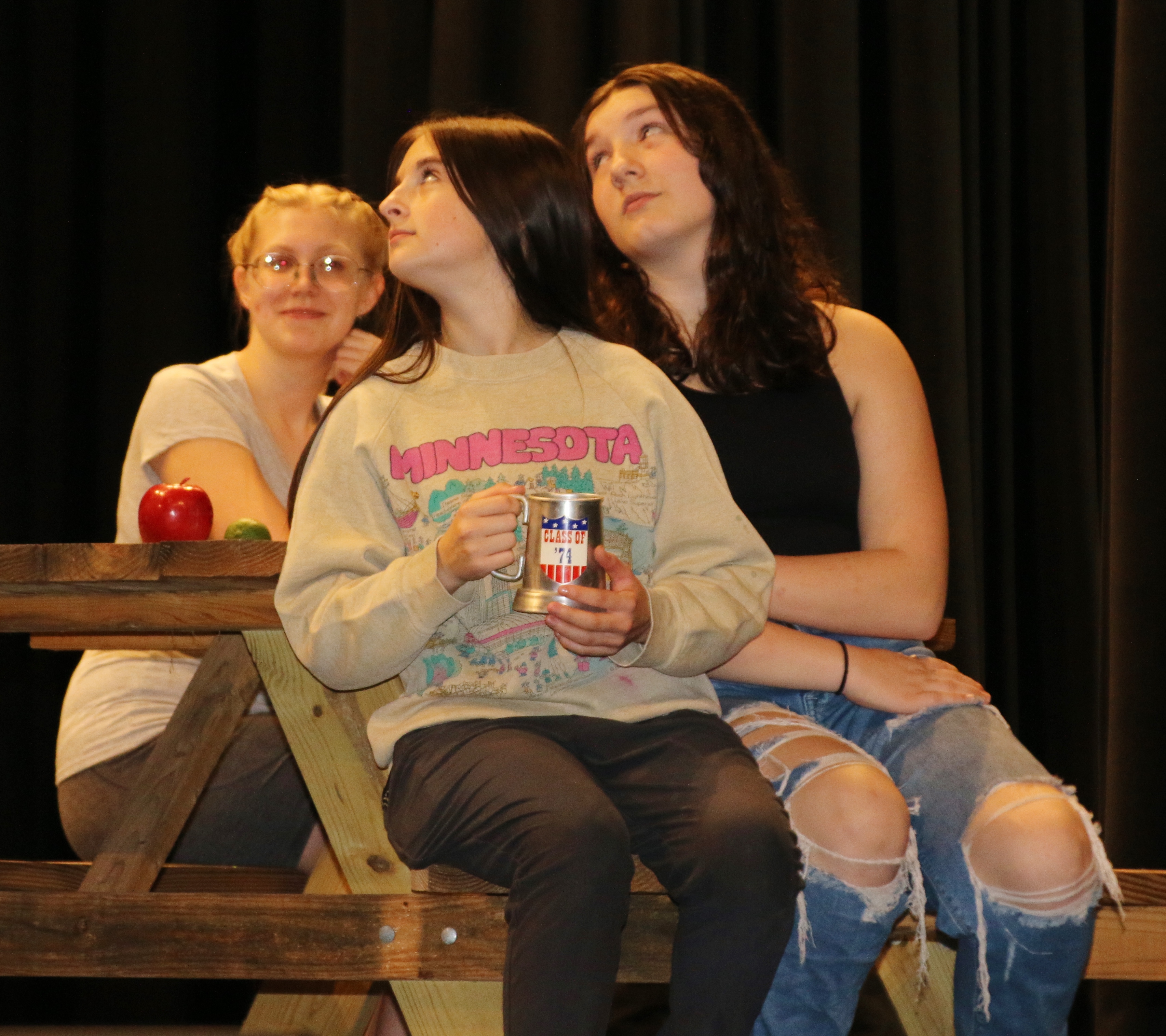 Mac Mosier, Lizzy Johnson, Madison Green, Beauty and the Beast, Blooming Prairie