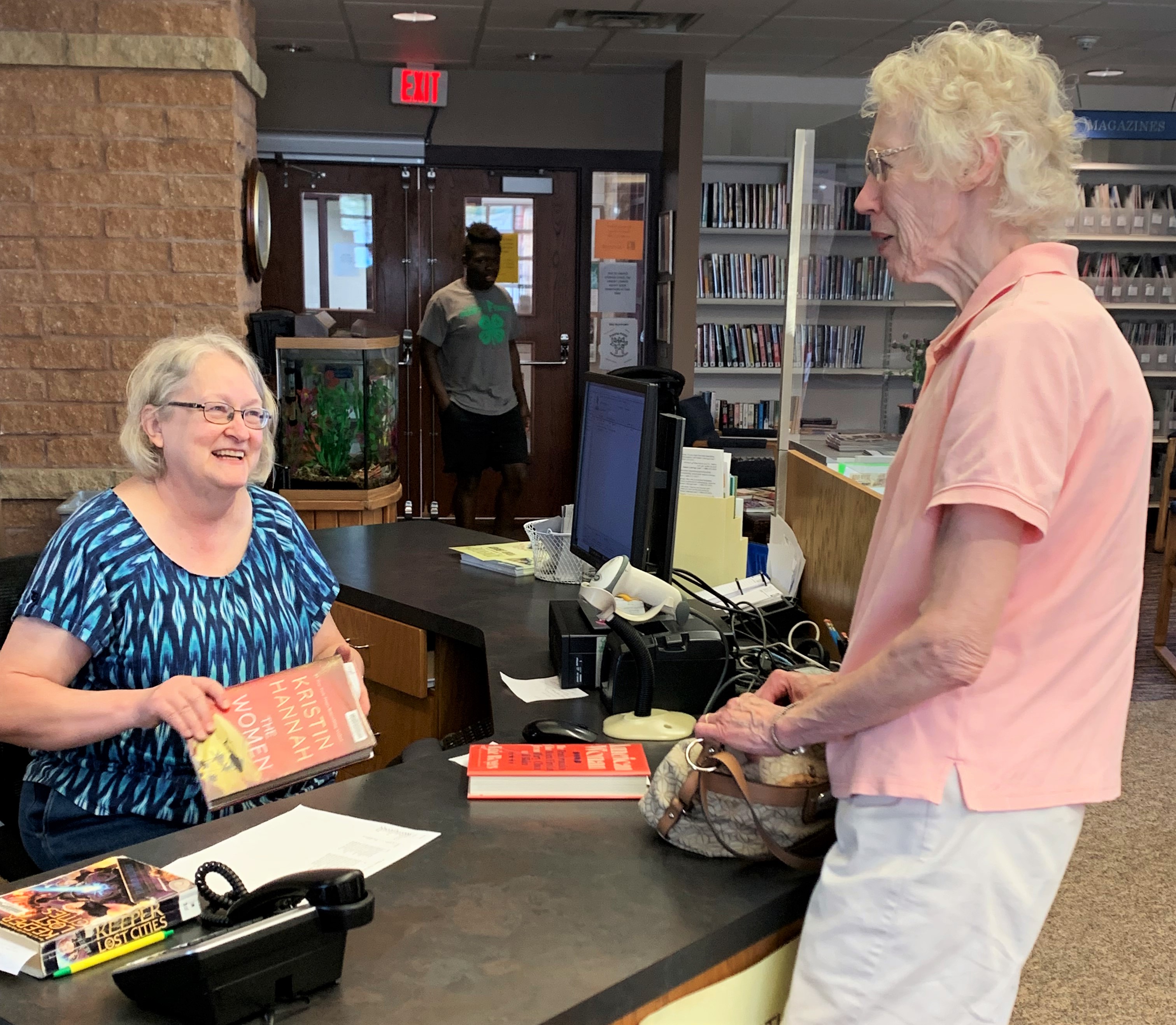 Nancy Vaillancourt, blooming prairie public library