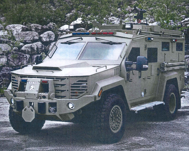 armored vehicle, Steele County