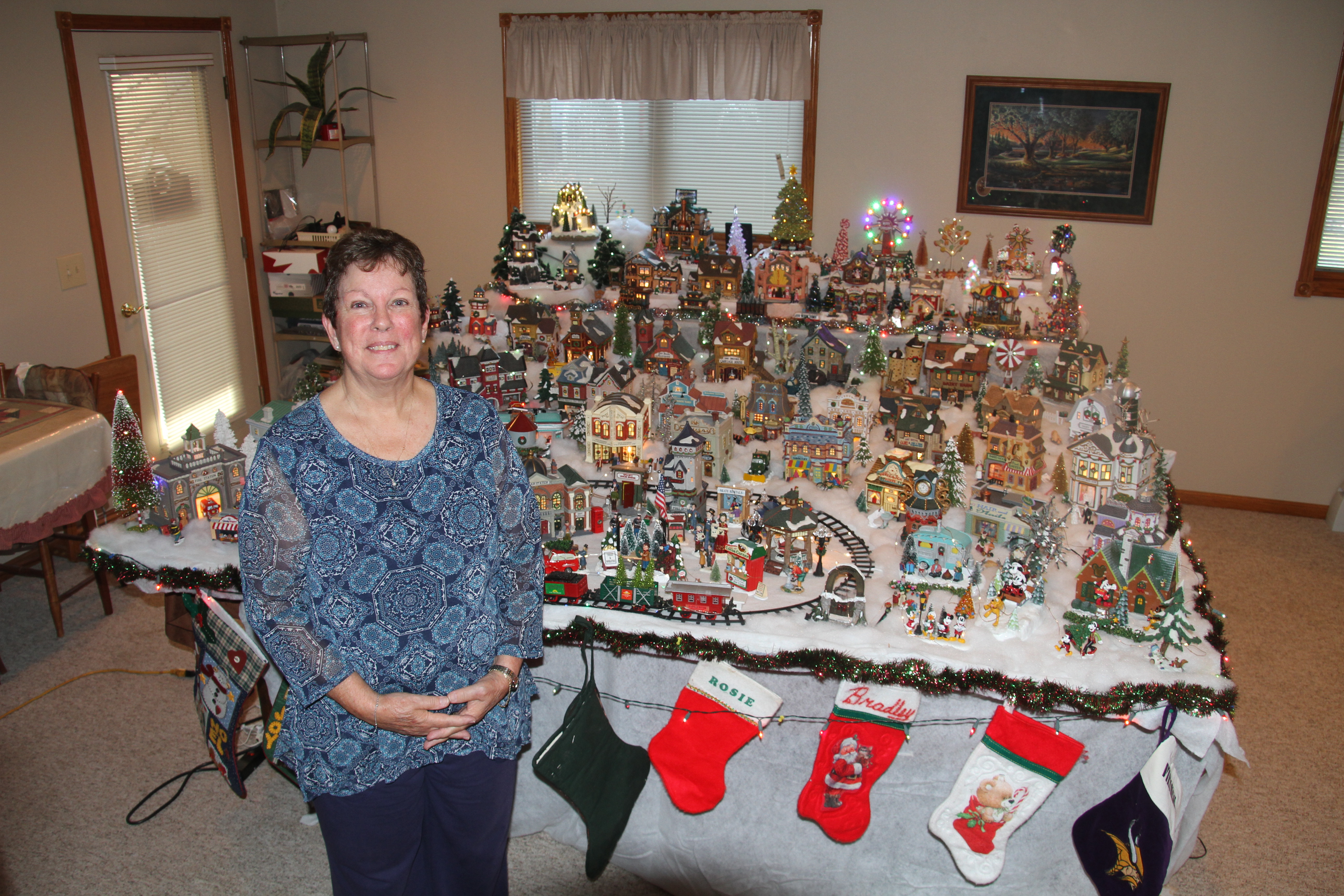 Christmas Village, collection, Rose Cory-Vick