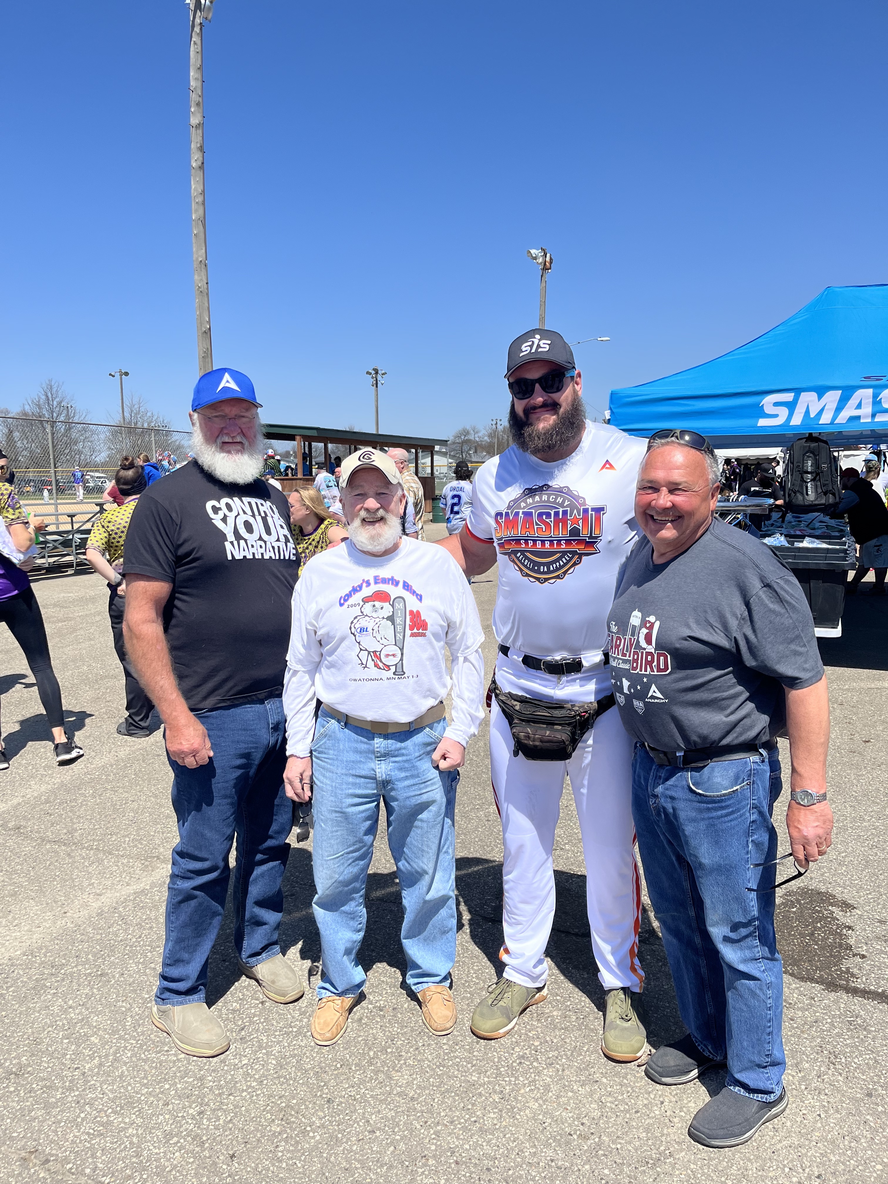 Corky's, softball, Owatonna, Steele County, Early Bird Classic, Rick Scherr, Geno Bluhm, Adam Scherr, James Corky Ebeling