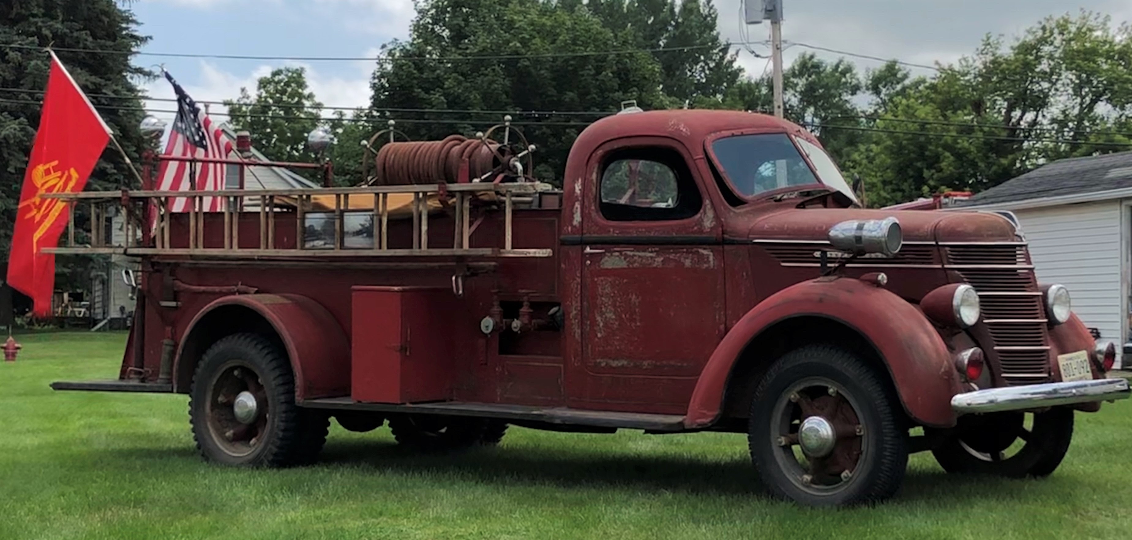 Ellendale Fire Department, truck