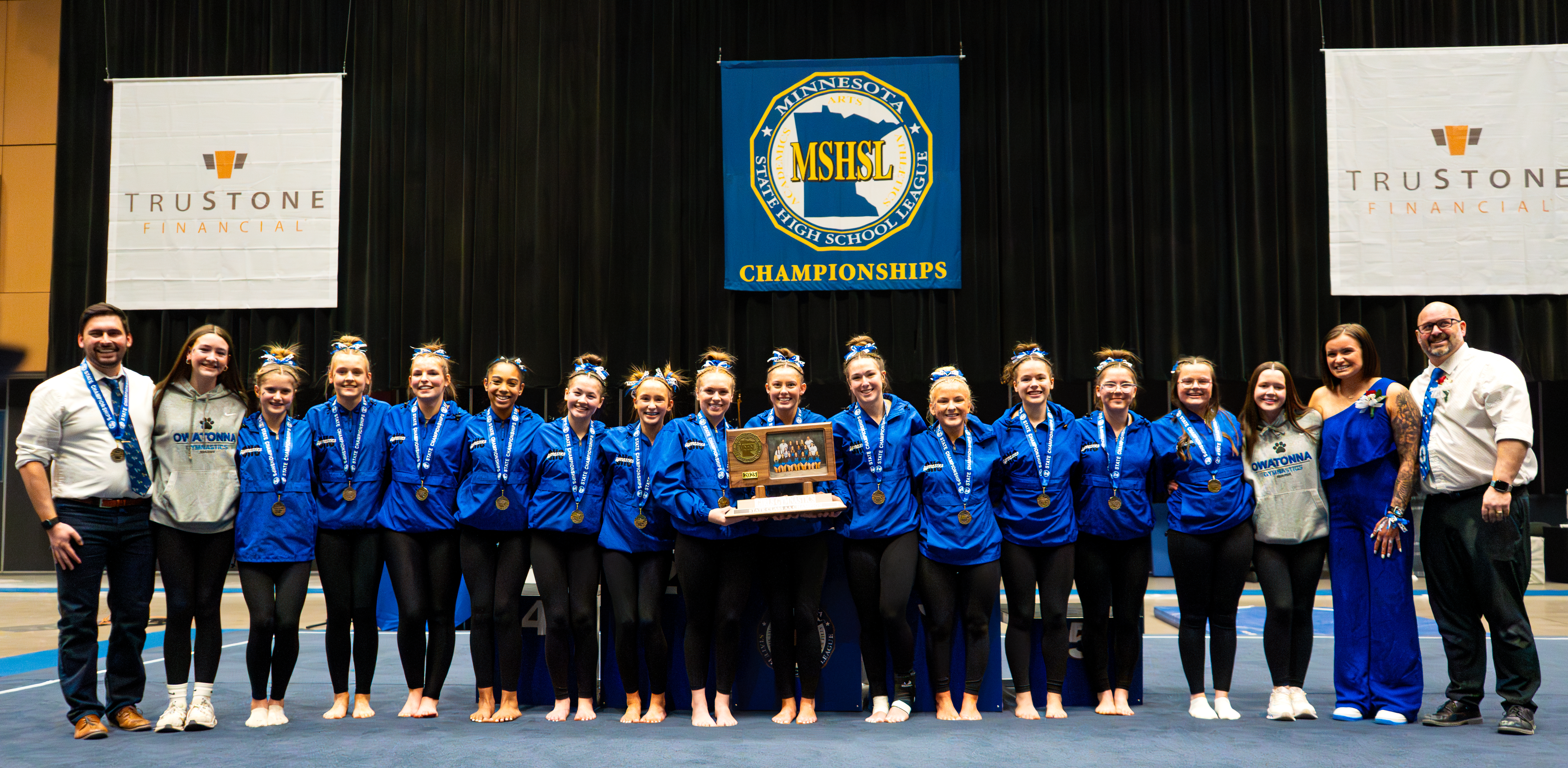 OHS gymnastics, state, 2025