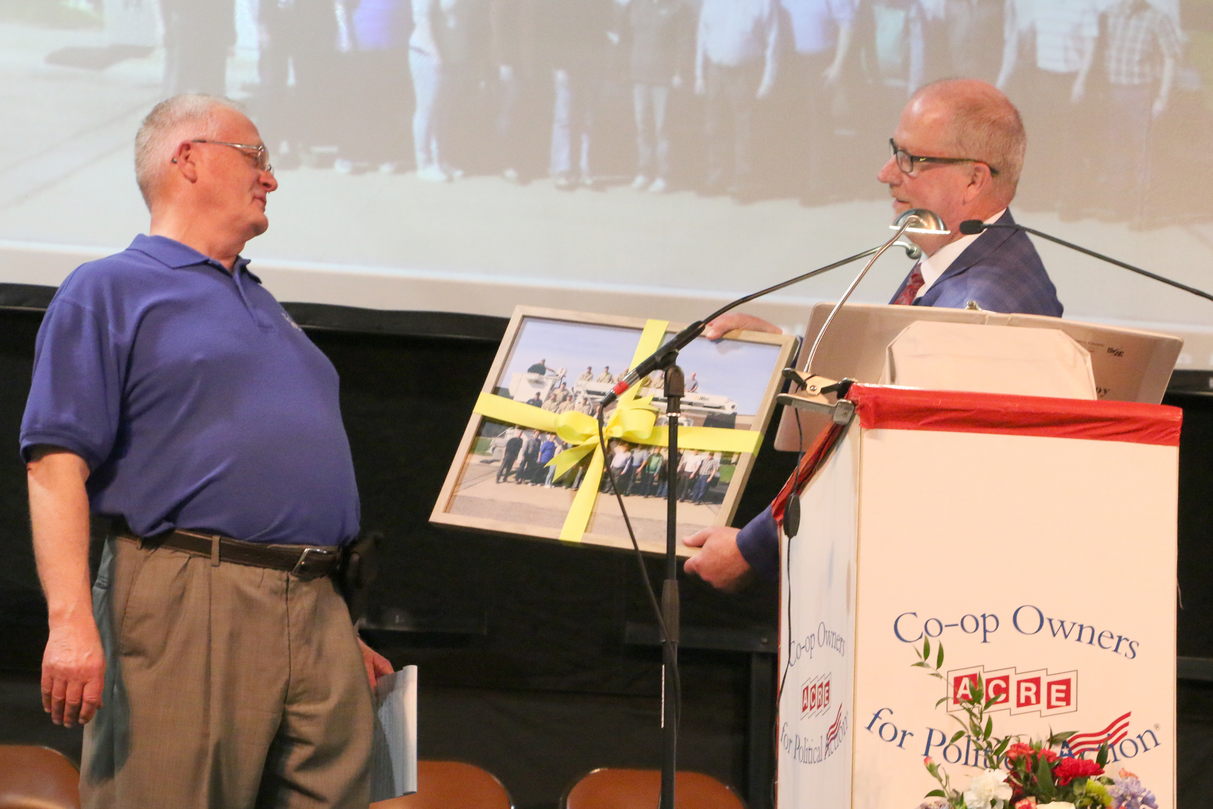 Steele County Times, Retiree honored at his 50th SWCA annual meeting, Steele Waseca Coop