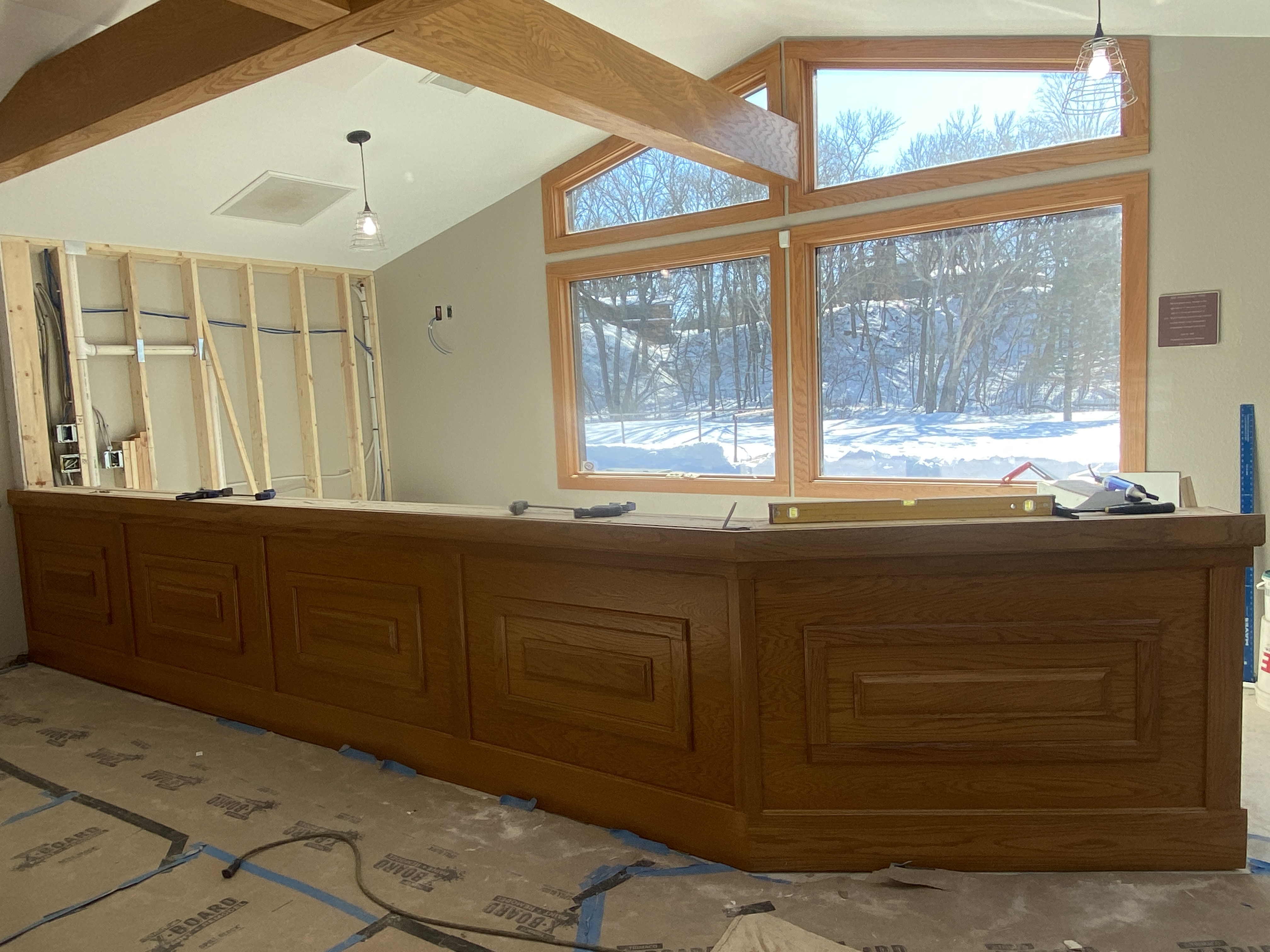 Brooktree, new bar, remodel