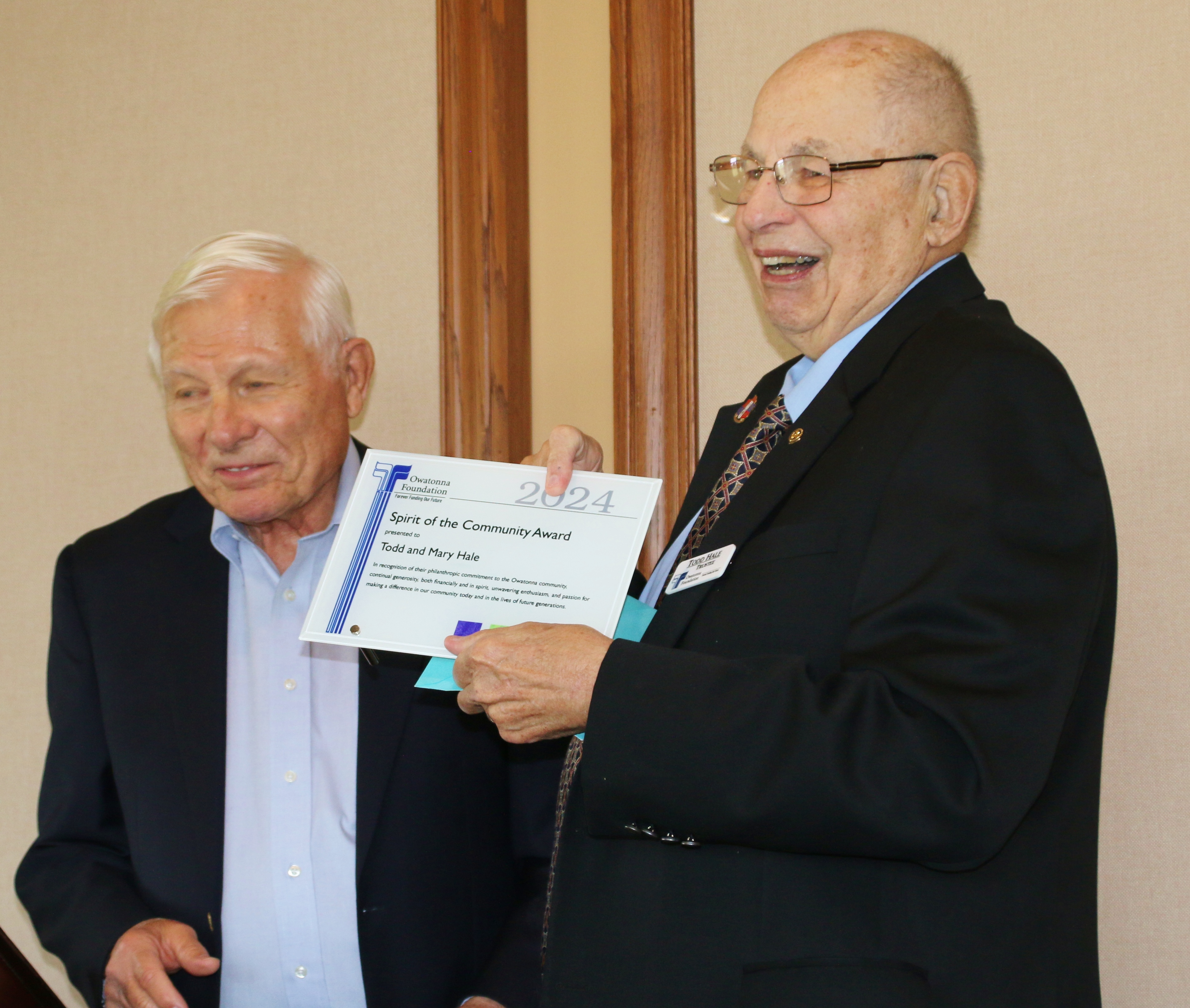Todd Hale, spirit of community, chad lange, legacy