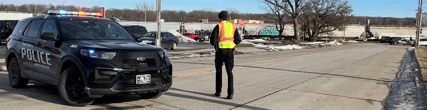 Owatonna, train, pedestrian, 2026