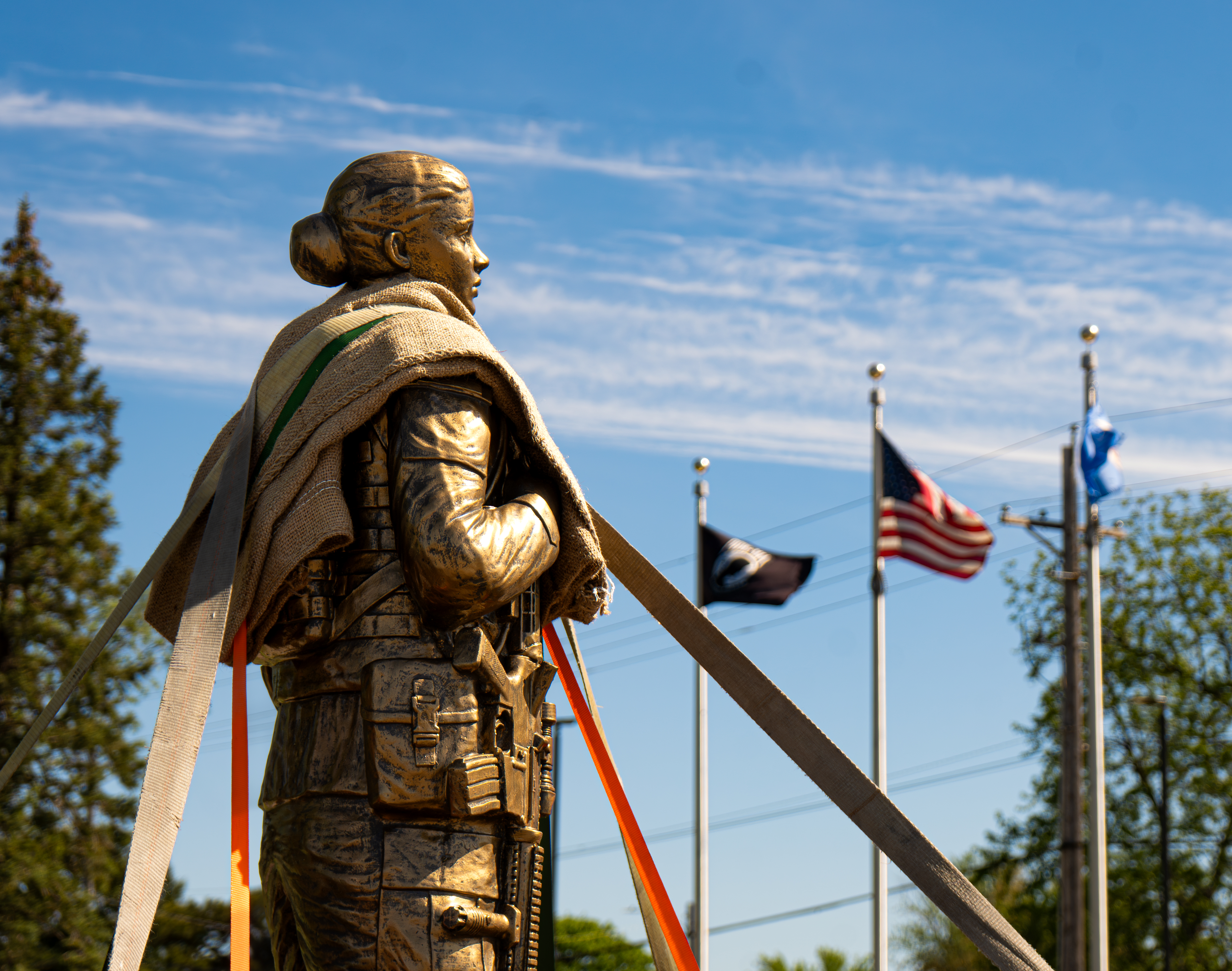 Owatonna Veterans Memorial, statues, phase 2, Moonlighters
