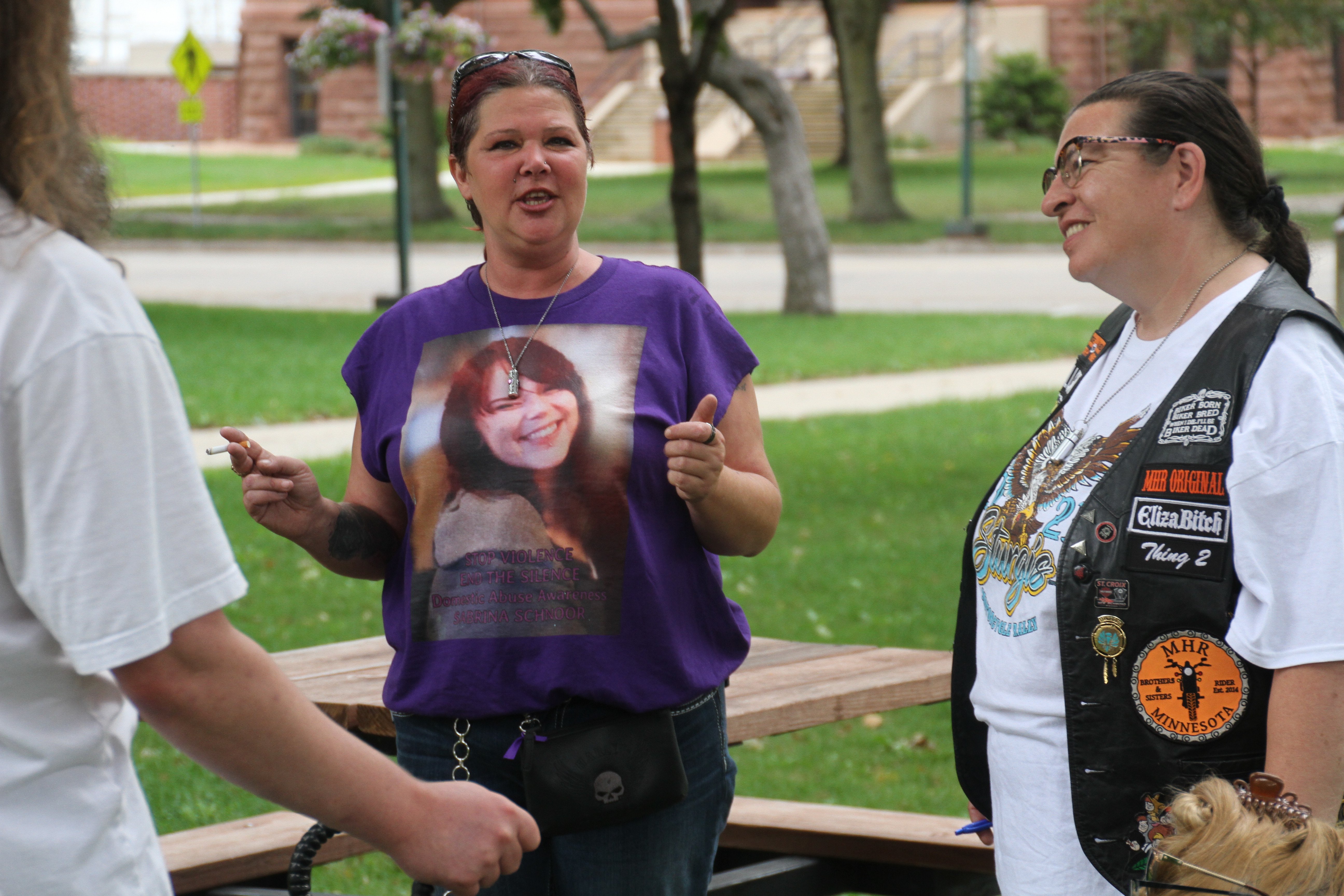 domestic abuse, violence, rally, owatonna