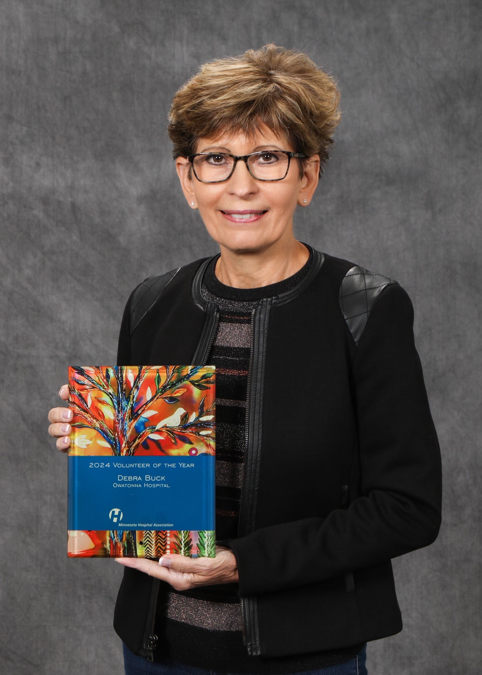 Deb Buck, owatonna, volunteer, minnesota hospital association