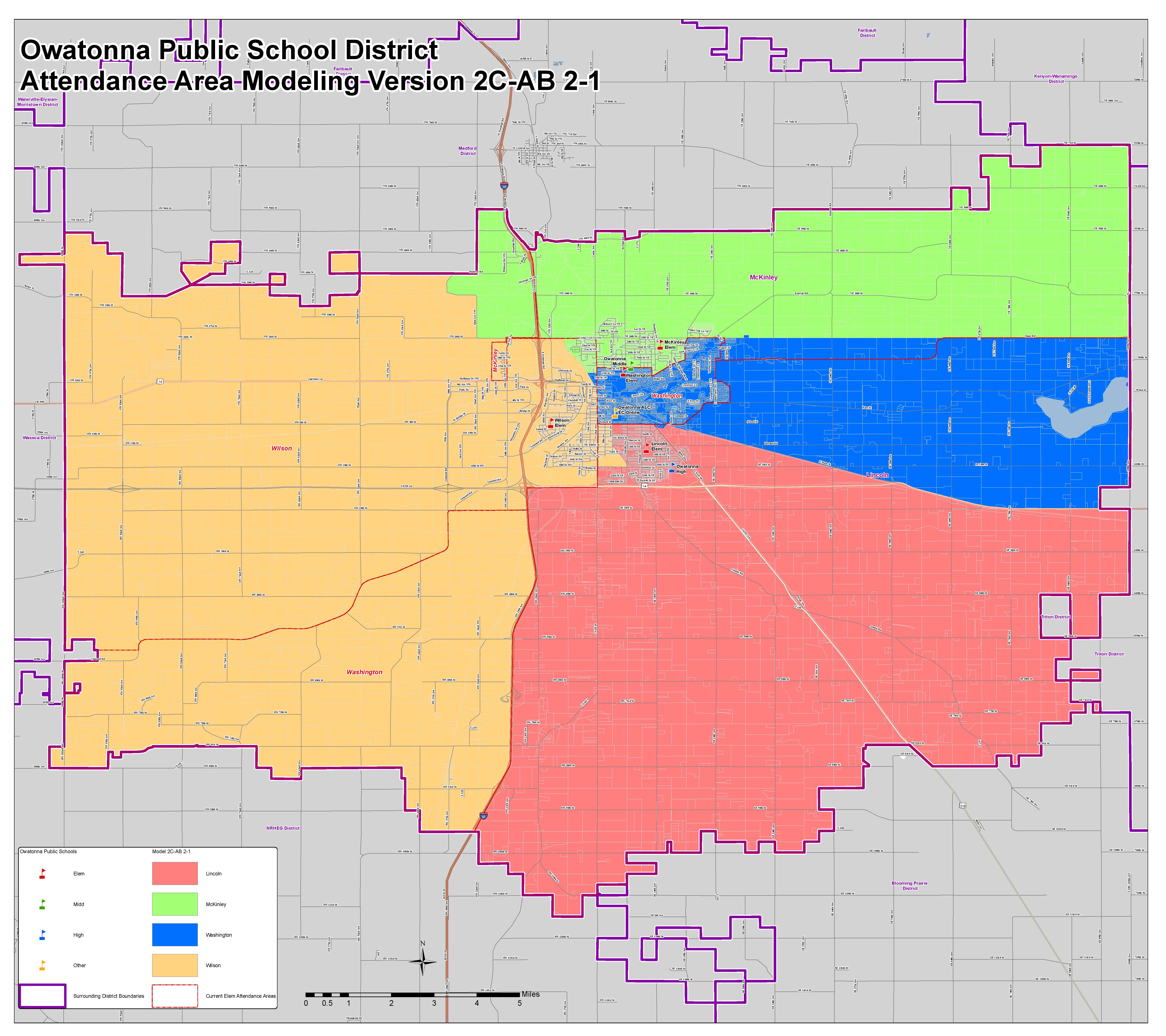 school boundaries, owatonna, 2024