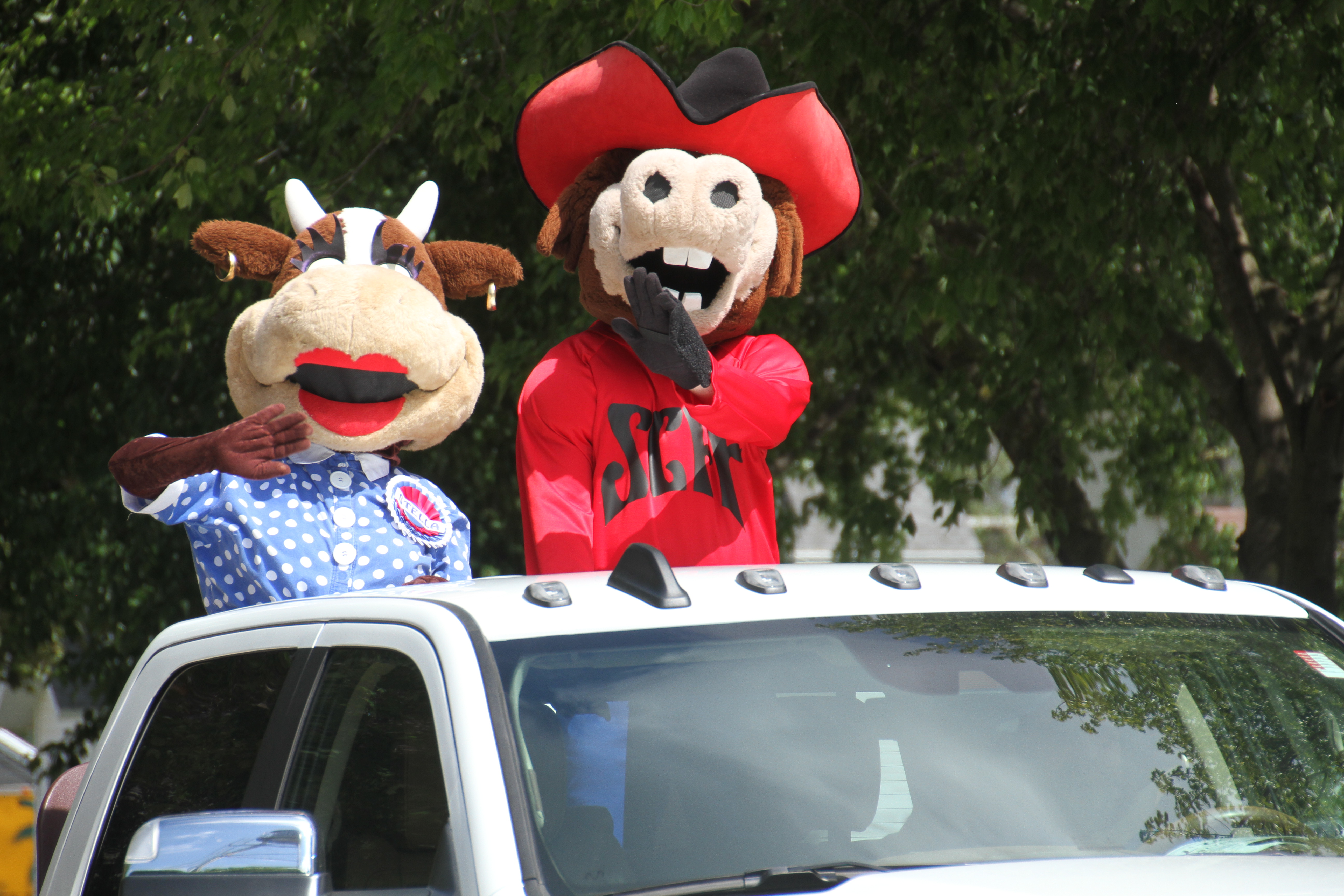 Steely, Stella, Steele County Fair, fair, mascots, Owatonna
