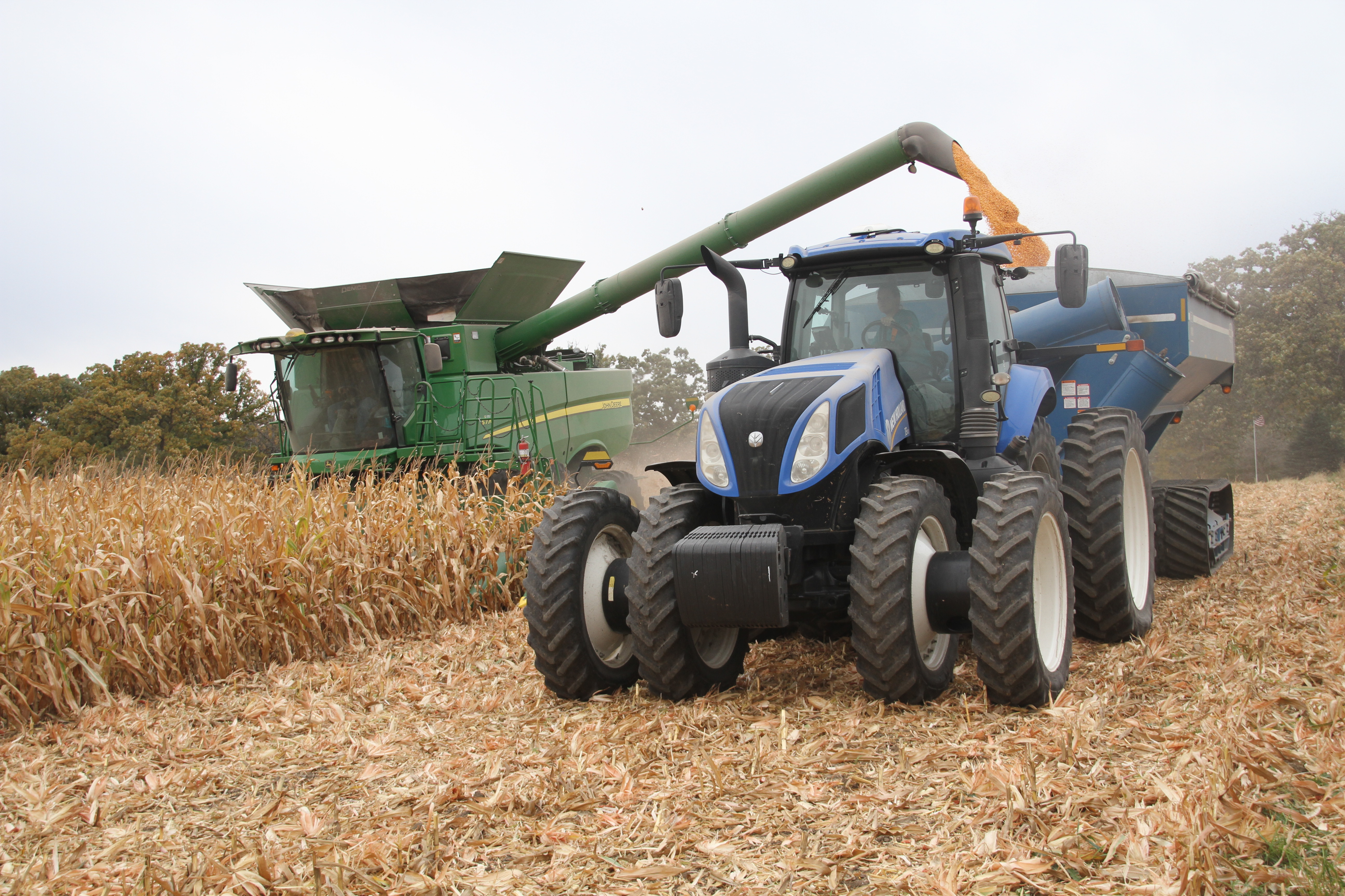 tag team, farming, harvest, fall harvest, kyle decoux, mallorie decoux