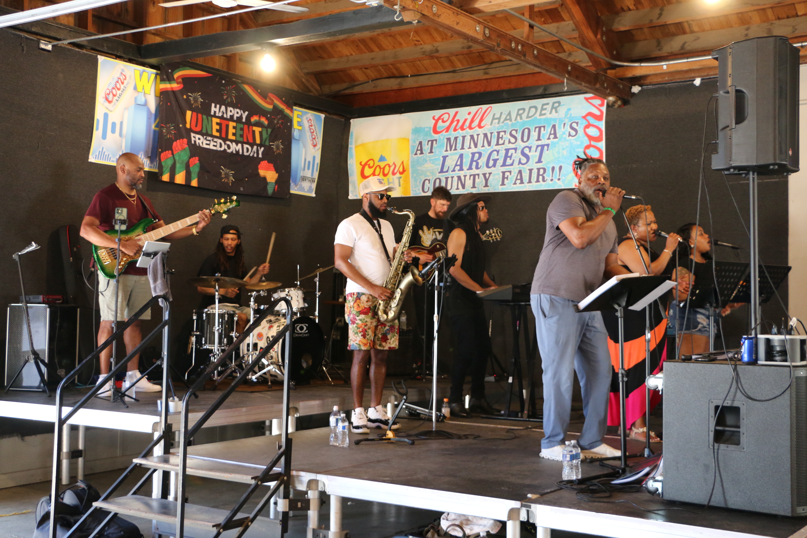Juneteenth, Alliance for Greater Equity, Johnnie Brown Band