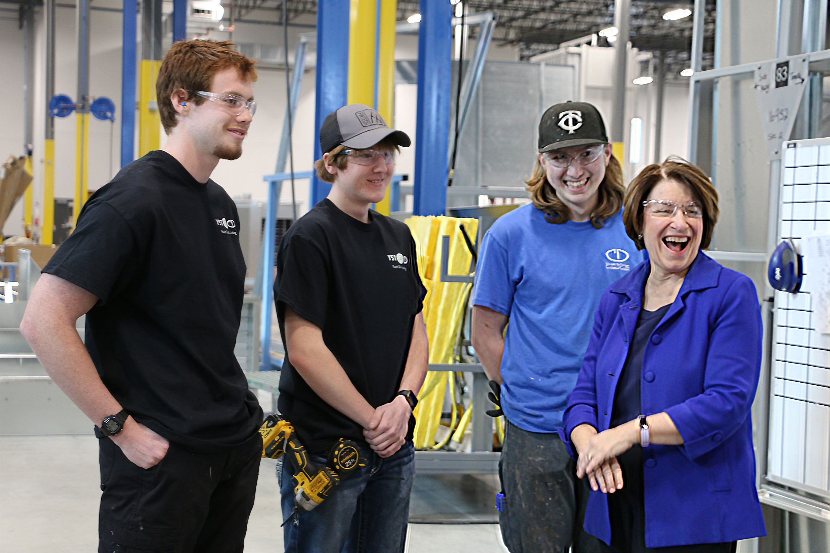Klobuchar visit focuses on Youth Skills Training 