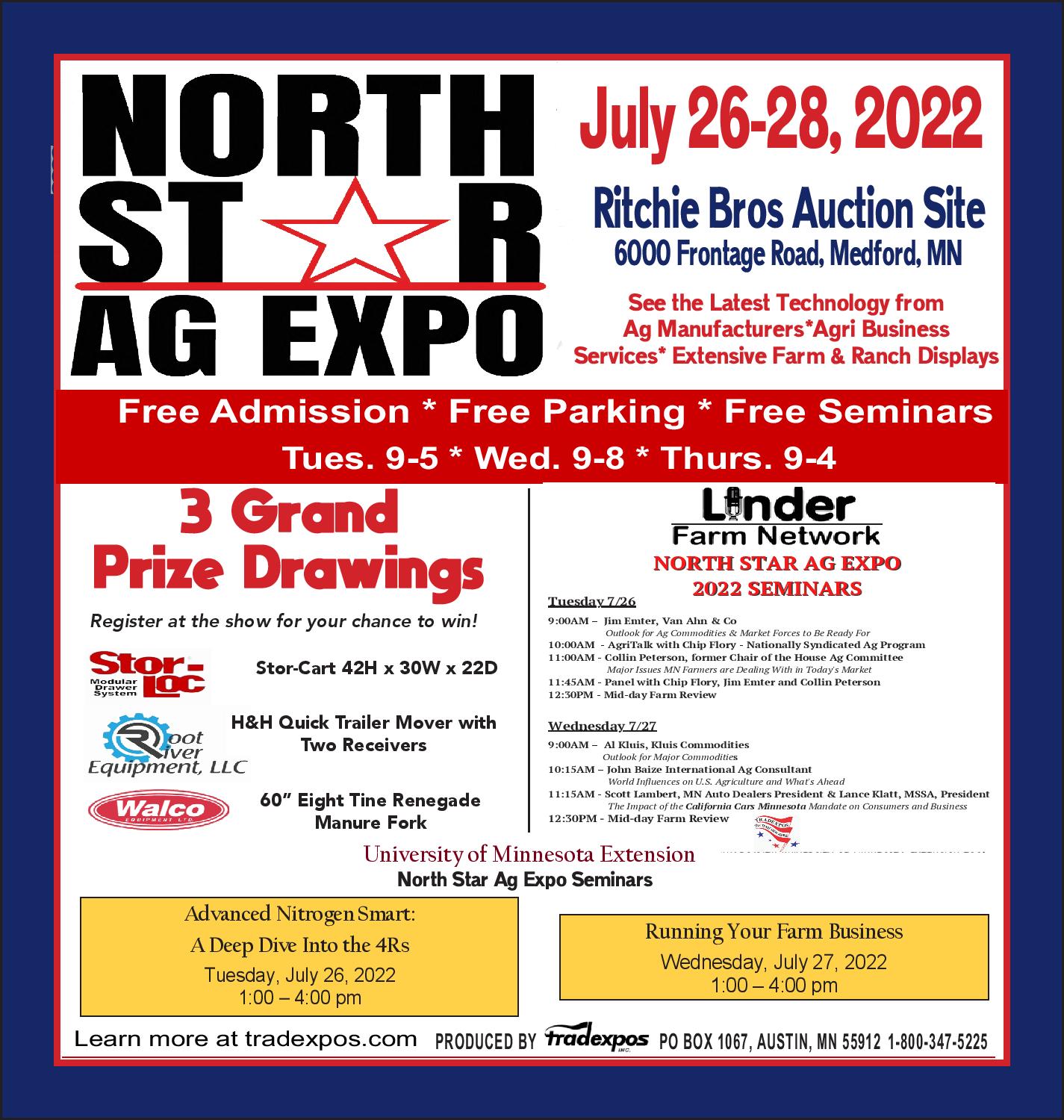 North Star Ag Expo, Richie Brothers, Owatonna