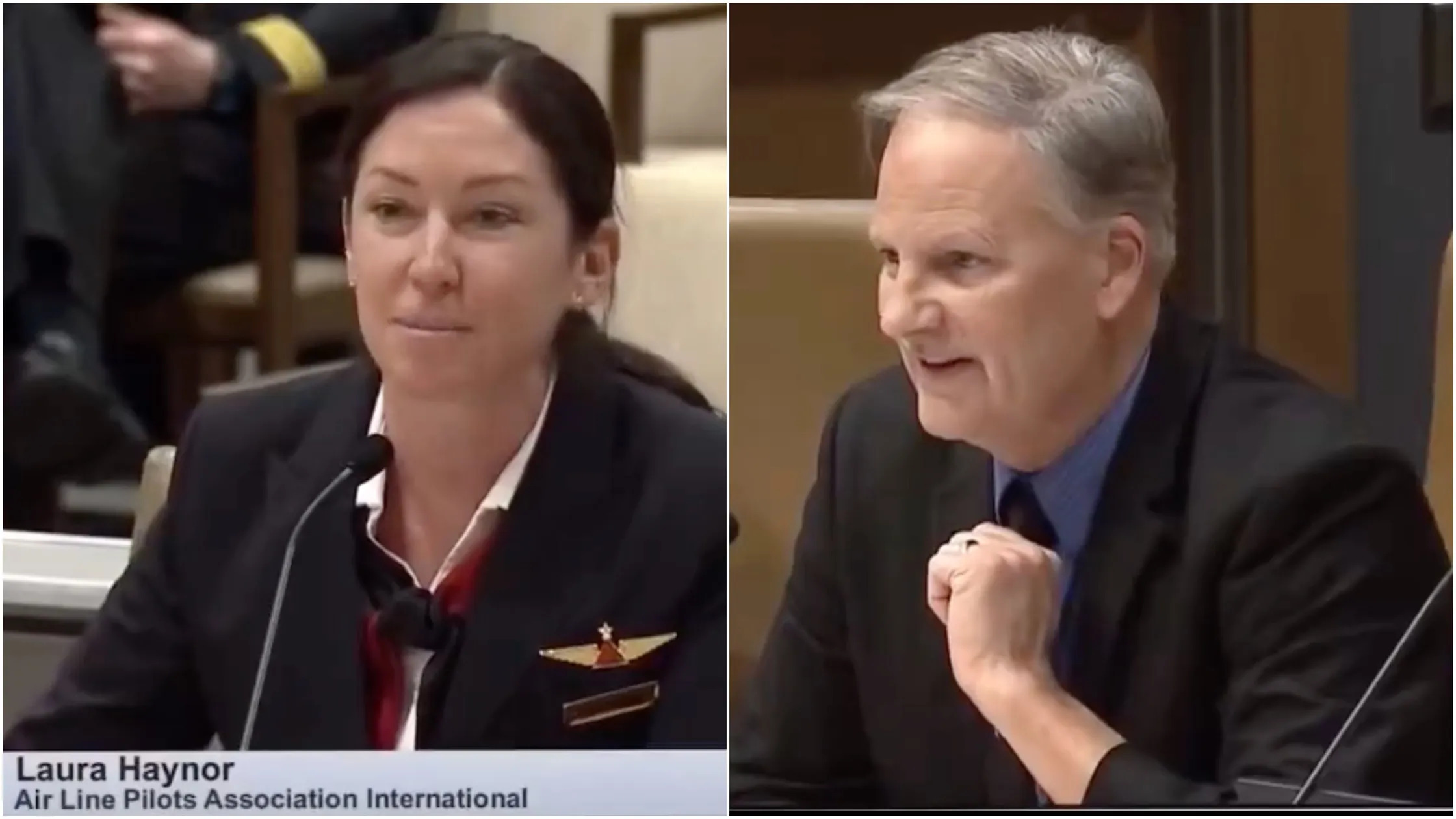 Senator Dornink, blunder, pilot, stewardess, mn