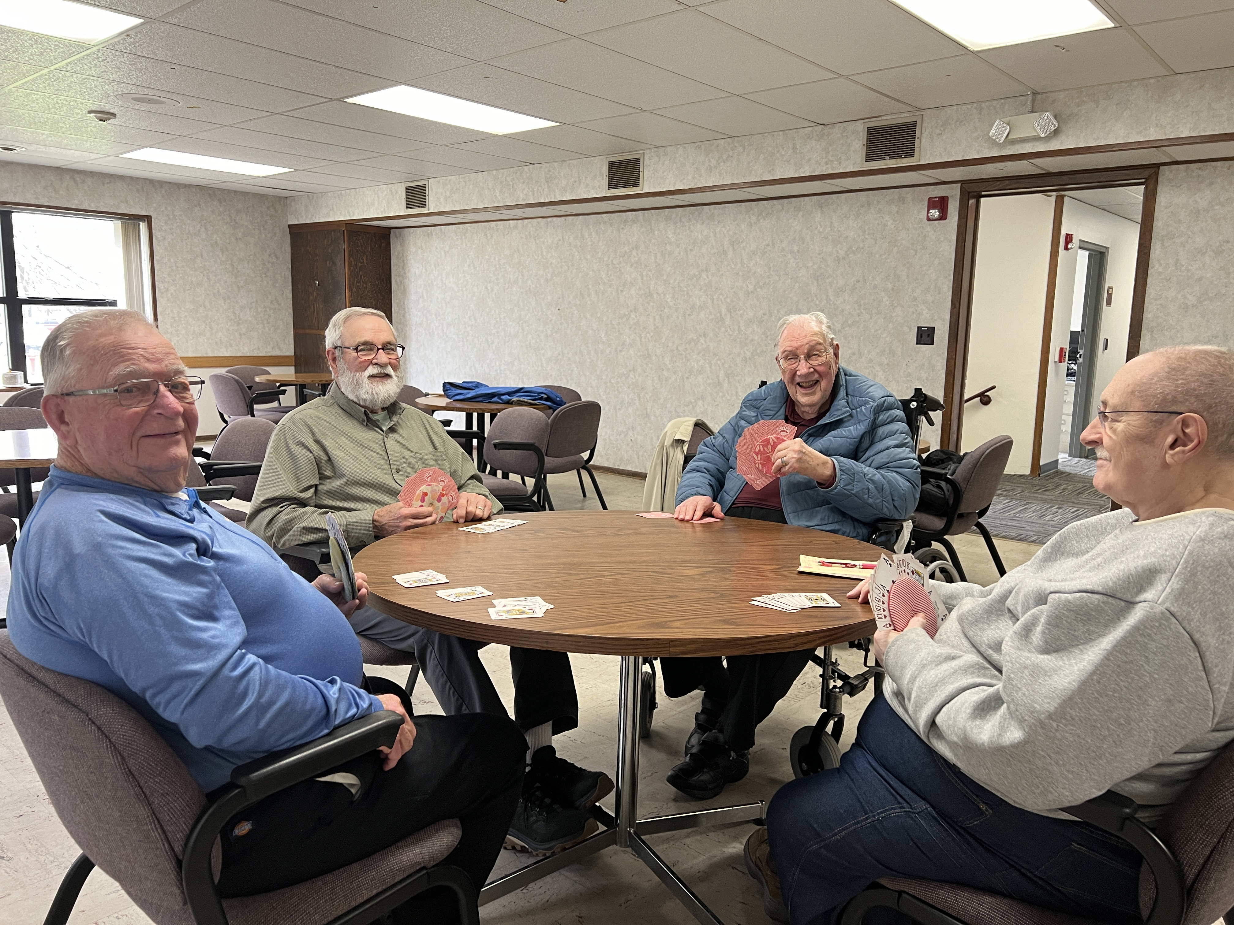 pinochle, owatonna, seniors