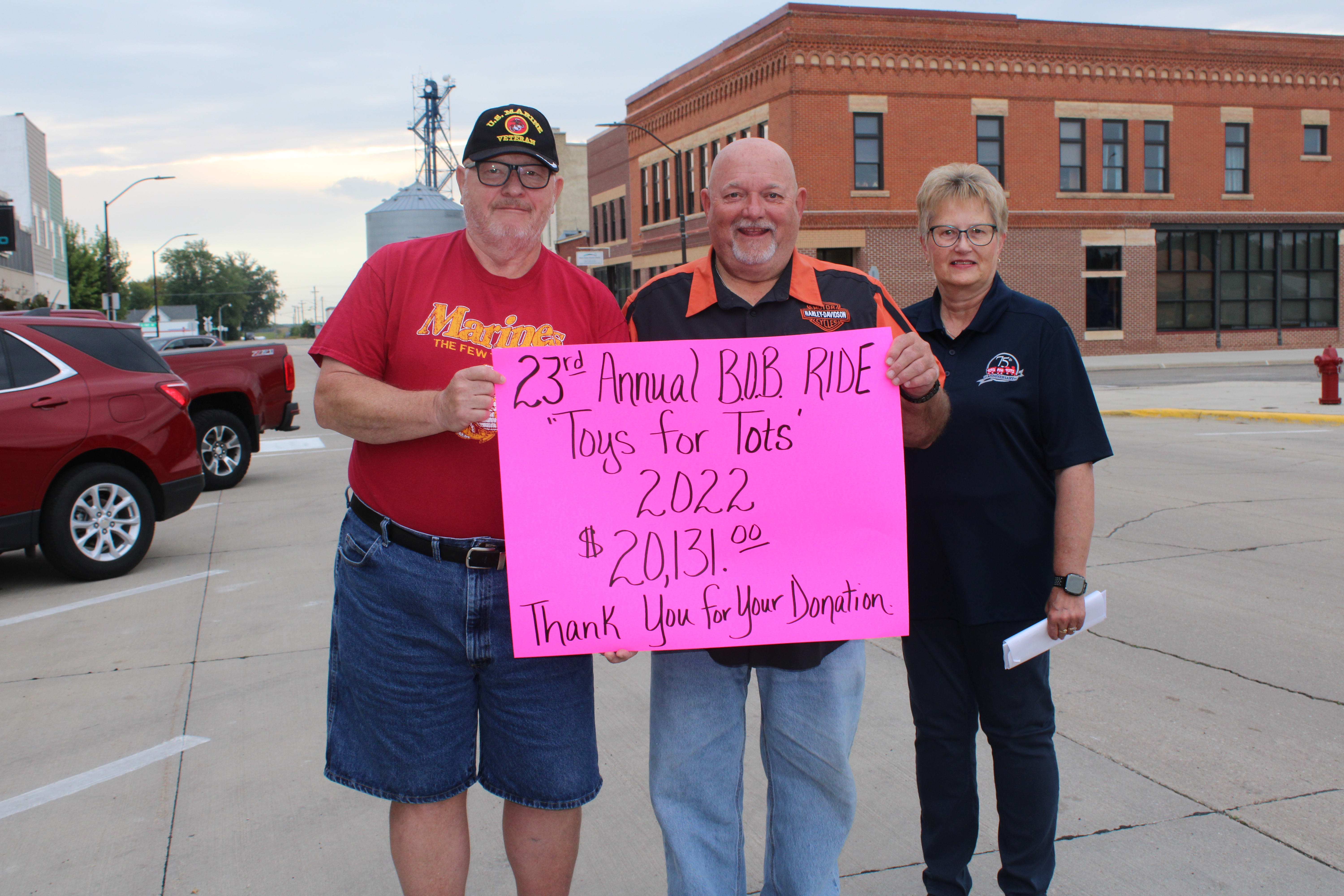 toys for tots, blooming prairie, 2022