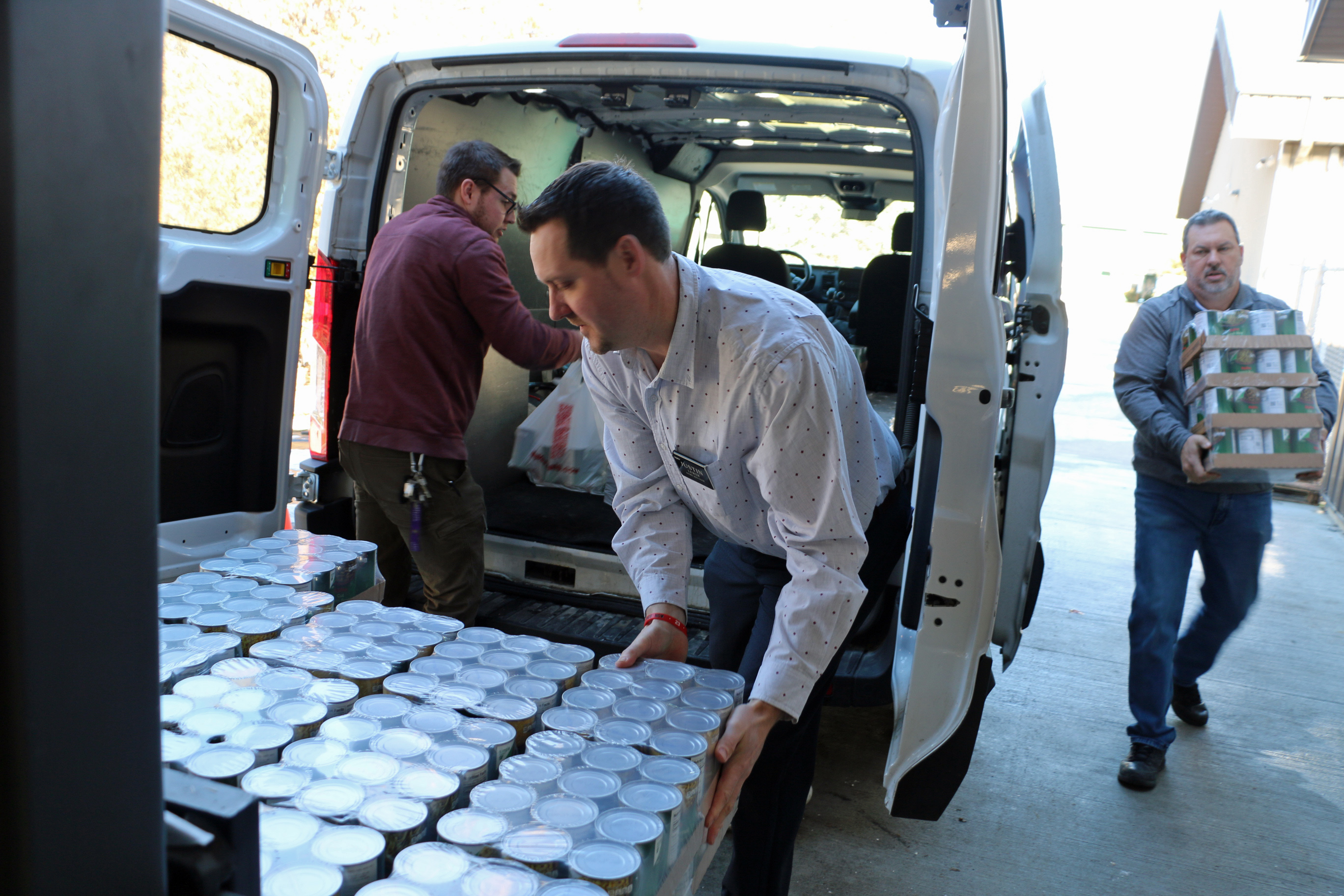 dom korbel, food, hy-vee, donation
