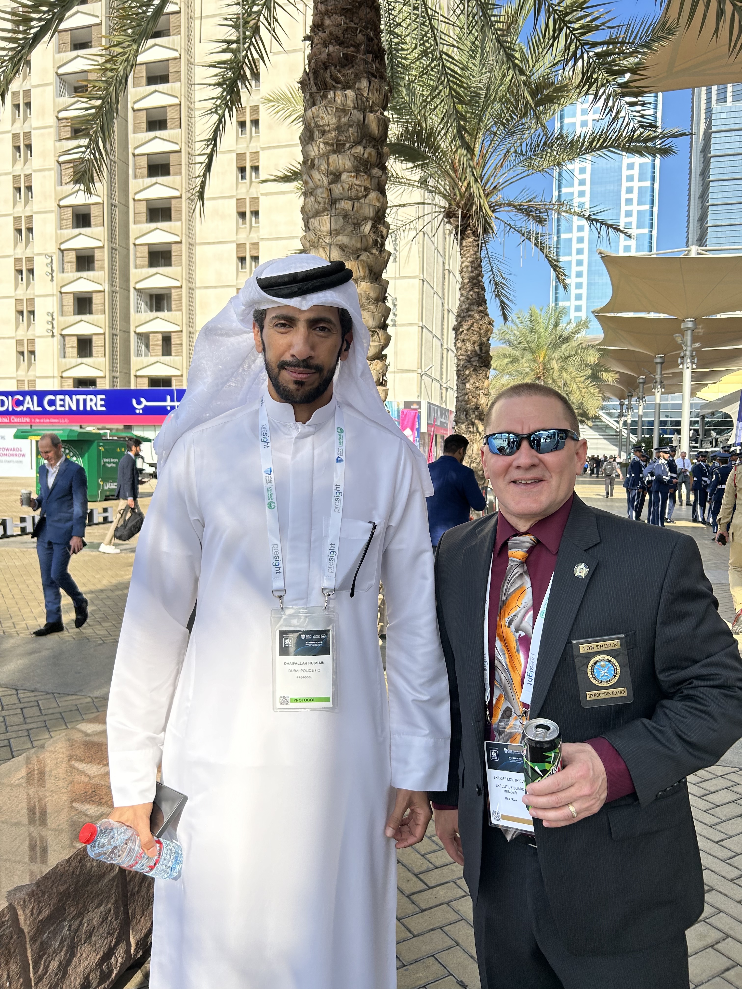 Sheriff Lon Thiele, Dubai, world police summit, dubai