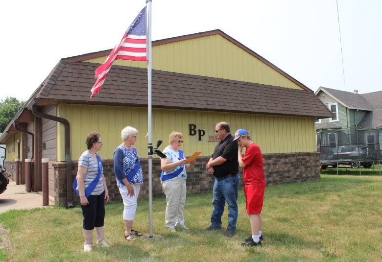 Blooming prairie, patriotic award, mn