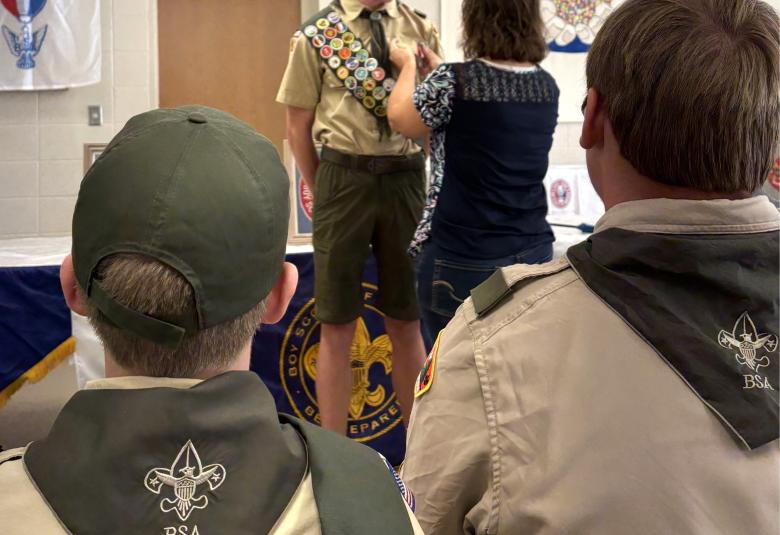 Drew Reinke, Sara Reinke, Eagle Scout