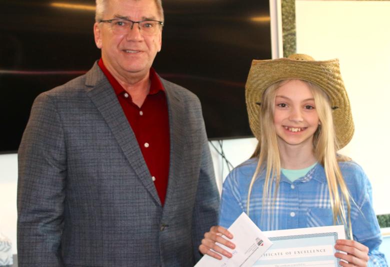 Mayor for a day, addison winzenburg, blooming prairie, curt esplan, 2024