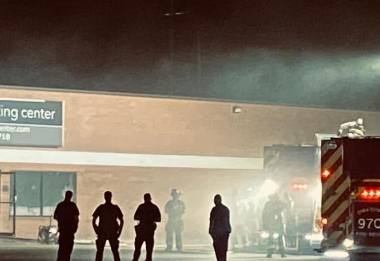 fire, nelson decorating center, 2023, owatonna