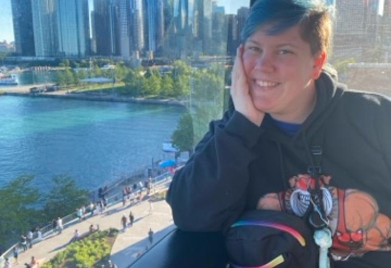Ollie, music teacher, pride, nonbinary, lgbtq+