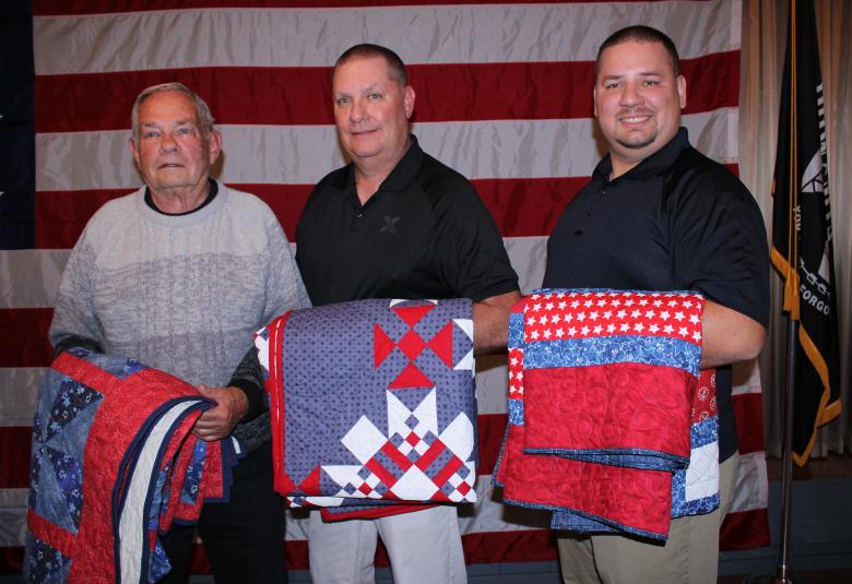 quilts of valor, steele county