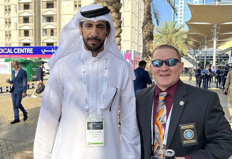 Sheriff Lon Thiele, Dubai, world police summit, dubai